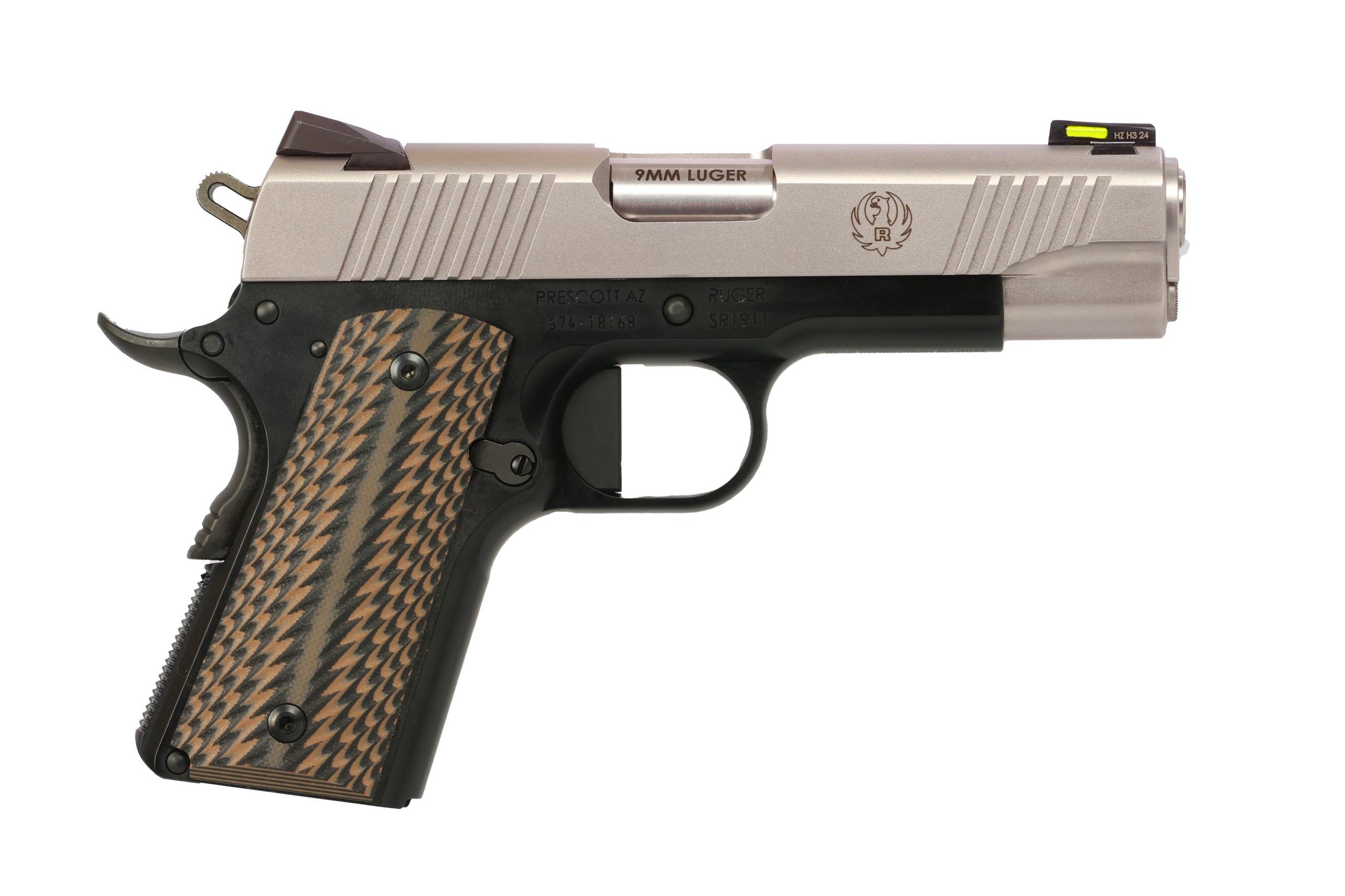 SR1911 9MM BLK/ALUM 4.25" 7+1#