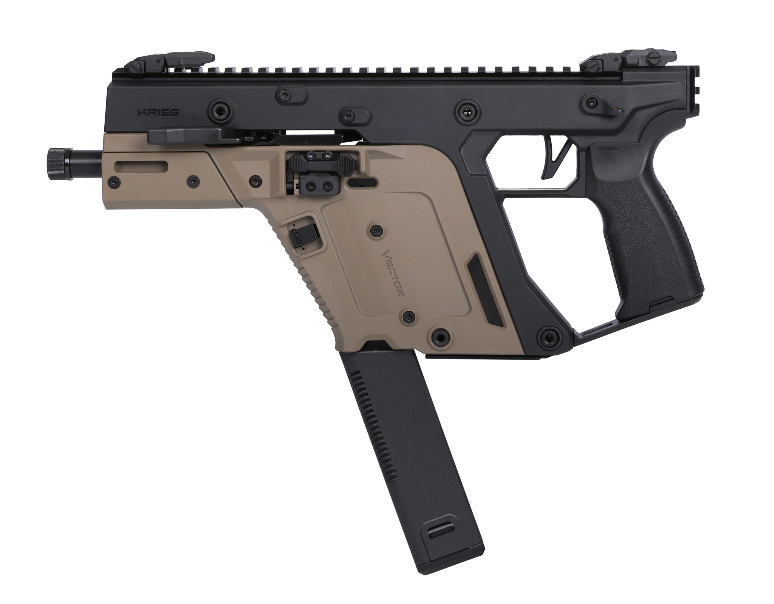 VECTOR SDP G3 9MM BK/FDE 5.5"