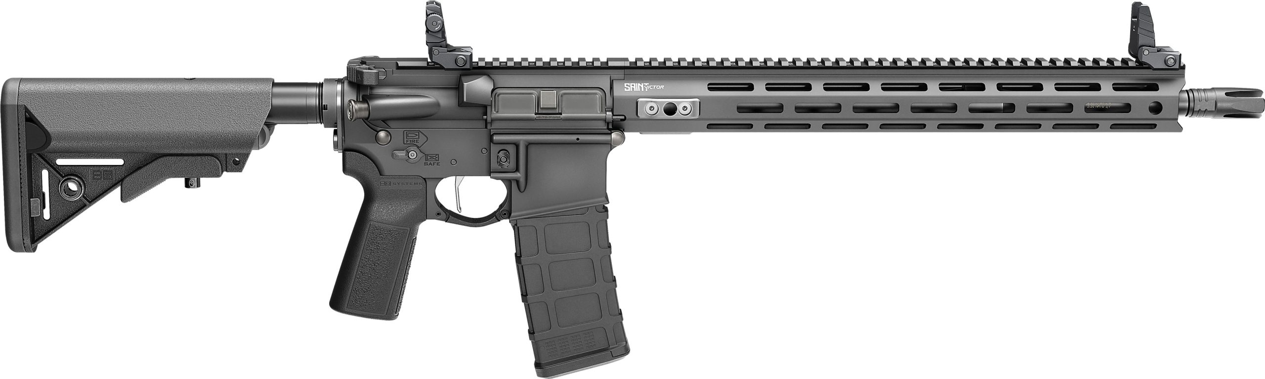 SAINT VICTOR V2 5.56 BLK 16"