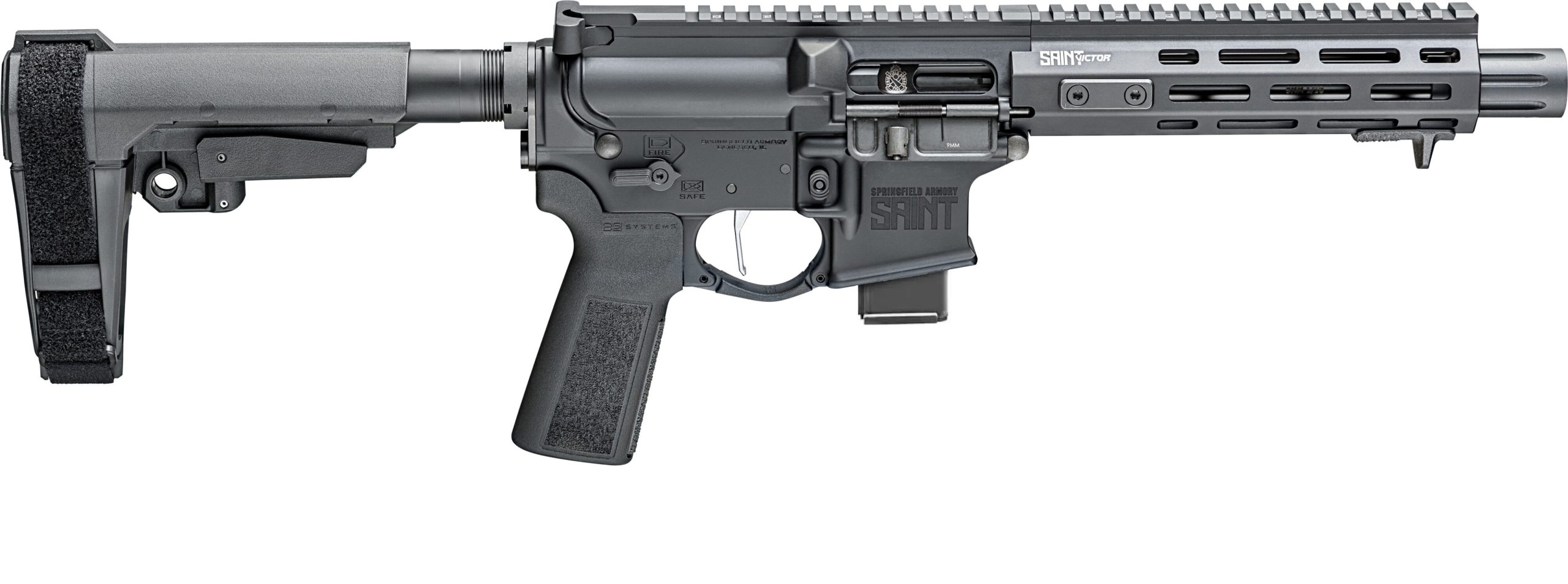 SAINT VICTOR PISTOL 9MM 8.5"LC