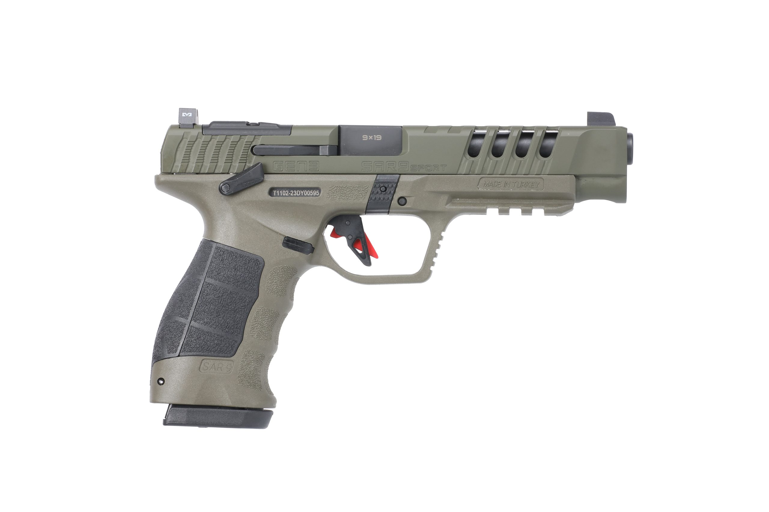 SAR9 SPORT GEN3 9MM ODG 5.2" #
