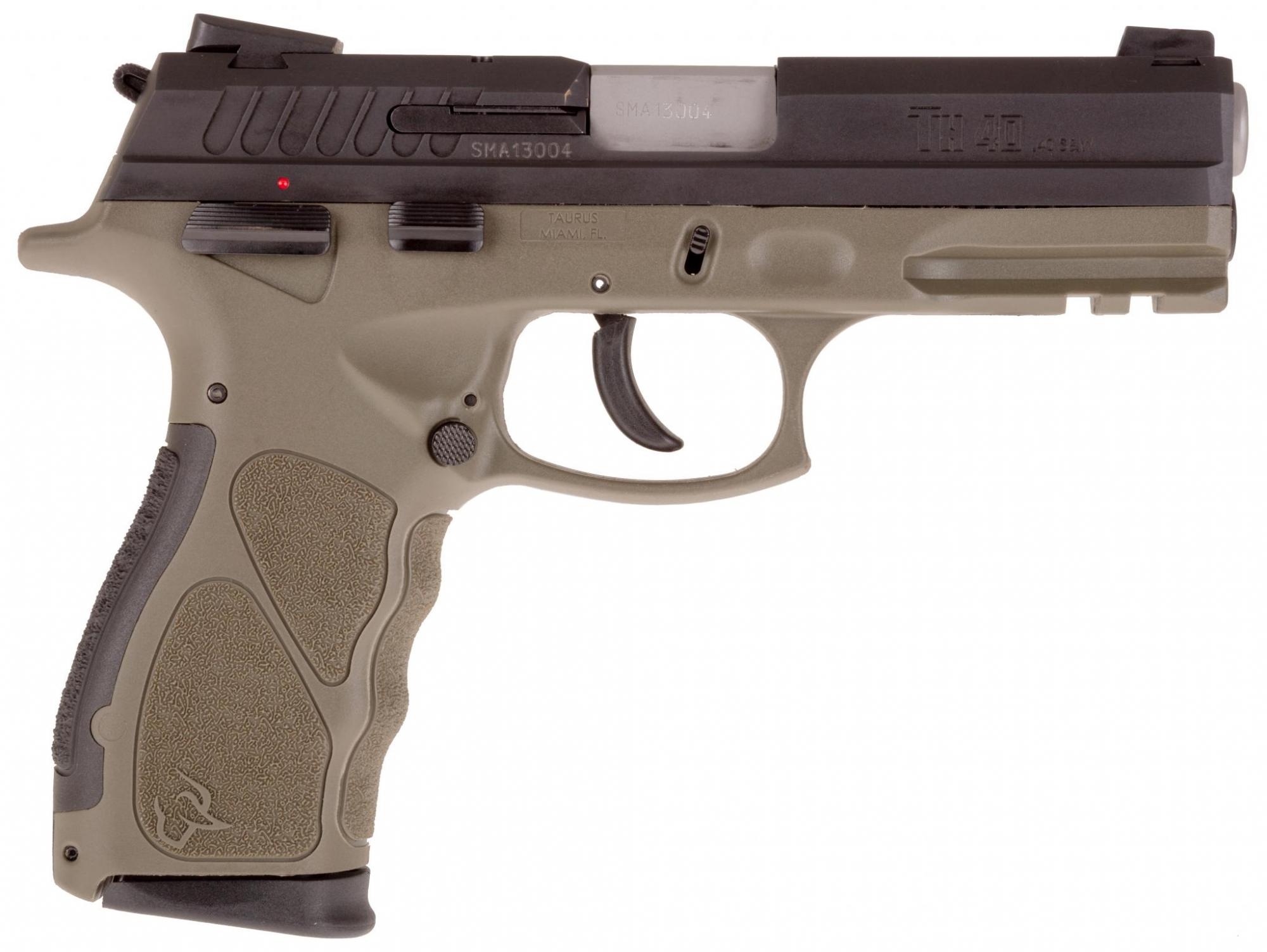 TH40 40S&W BLK/ODG 4.3" 15+1