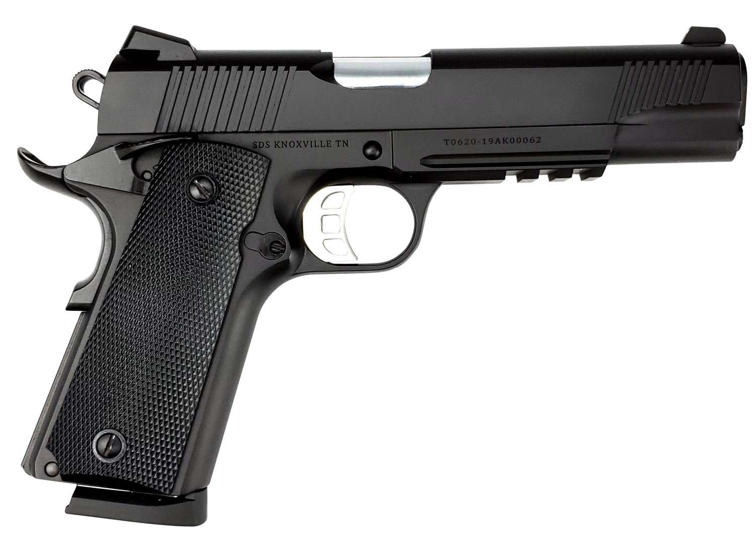 1911 DUTY BK RAIL 9MM 5" RAIL