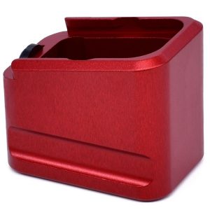 GLOCK 17/22 MAG EXT +5/+4 RED