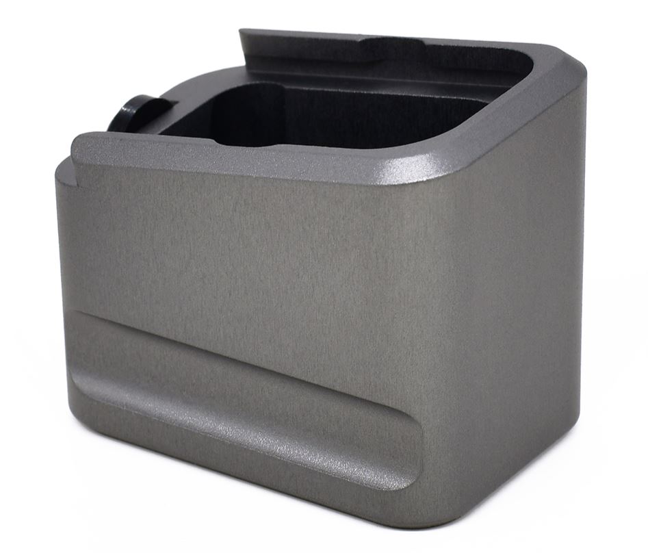 GLOCK 17/22 MAG EXTENSION GRY