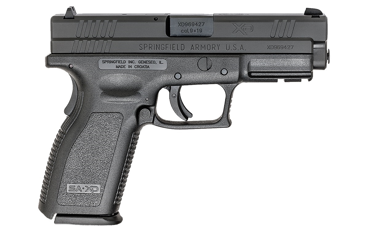 XD 9MM BLACK 4" 10+1