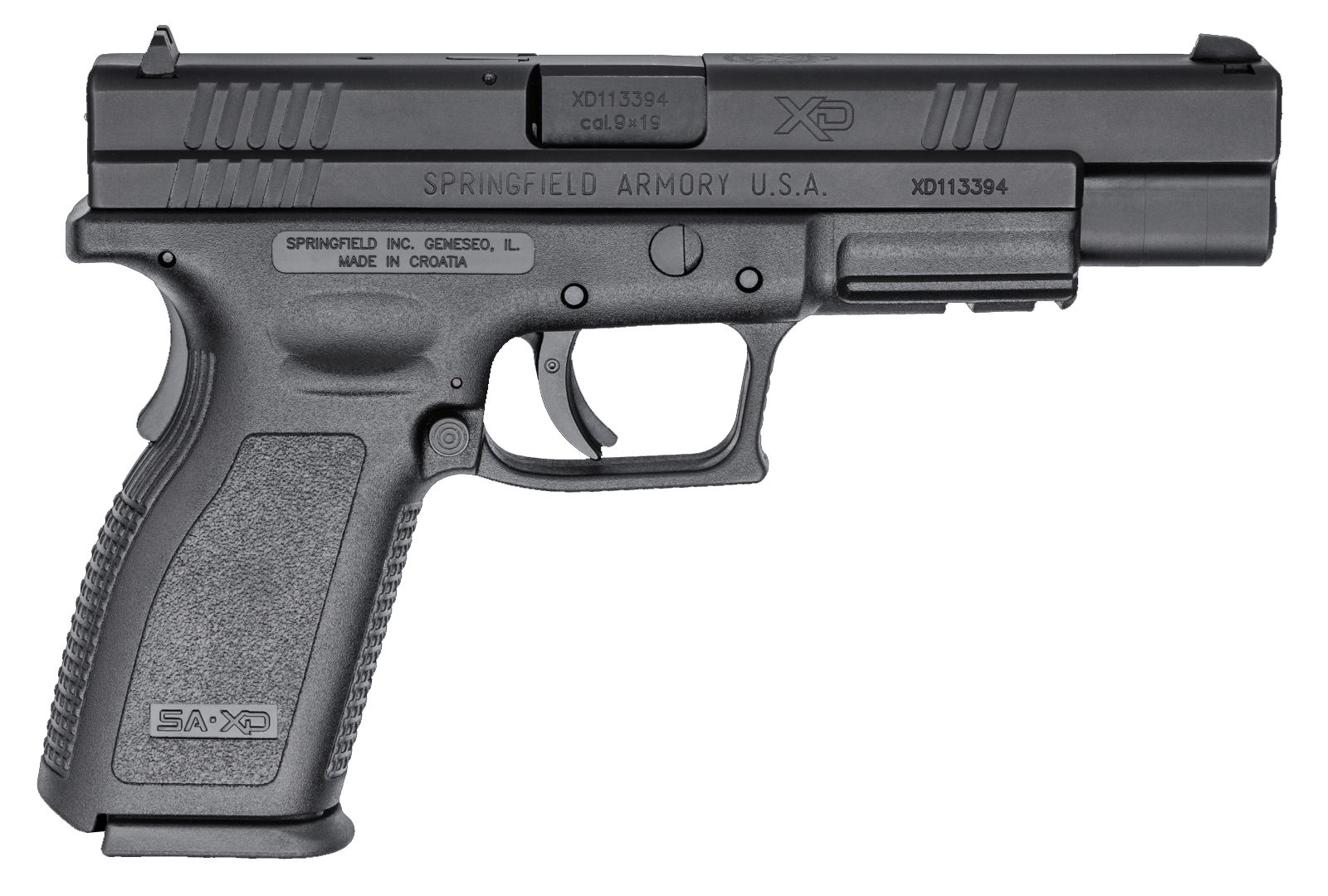 XD 9MM BLACK 5" 10+1