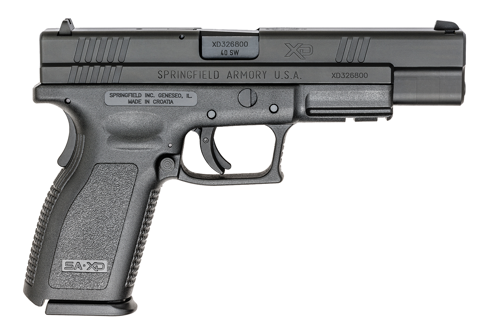 XD 40S&W BLACK 5" 10+1