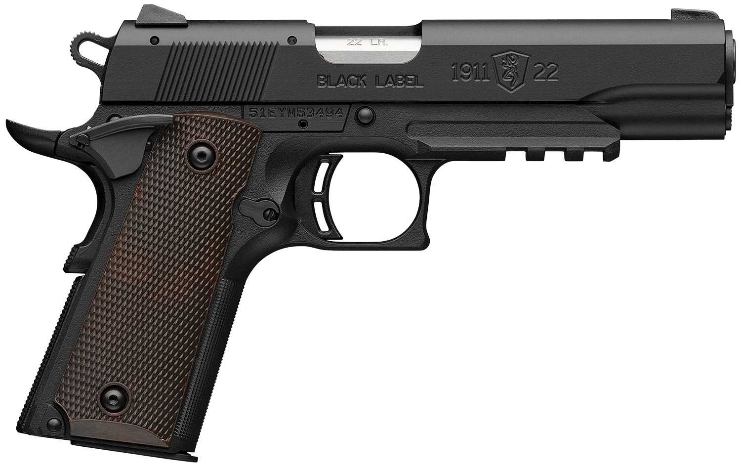 1911-22 BLK LBL 22LR 4.25" #