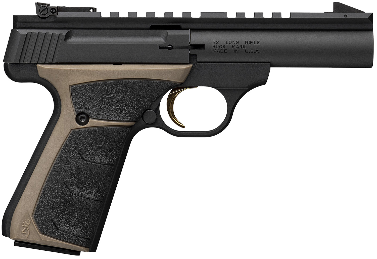BUCKMARK FLD TGT 22LR BK/FDE